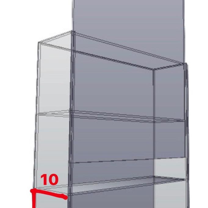 

Office & Stationery | Document Organizer | Akrilik Rak Kabinet 3 Susun | Best Seller