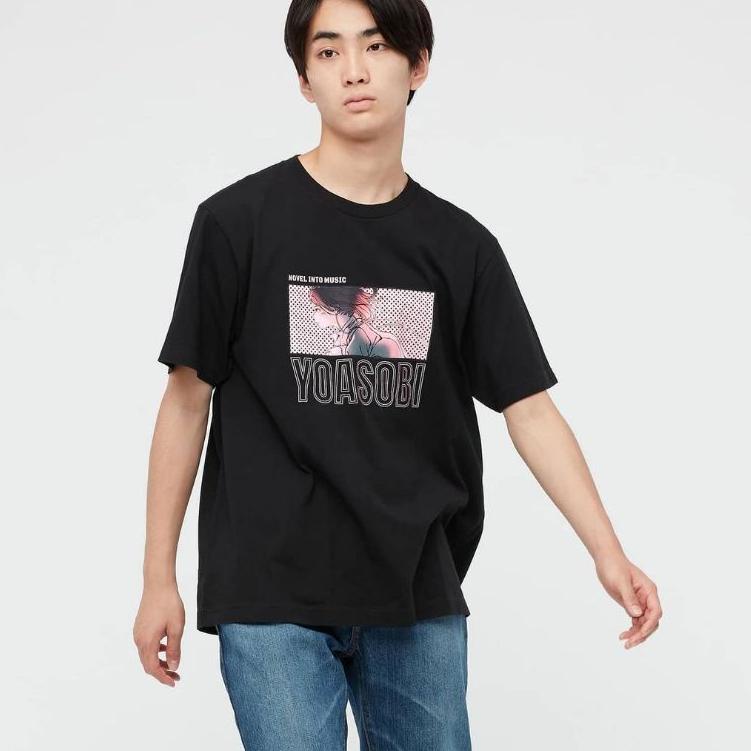 Produk Asli KAOS UNIQLO YOASOBI KAOS UT UNIQLO X YOASOBI PREMIUM MIRROR 1:1 x21≦