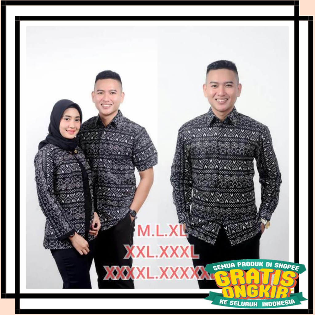 TERBARU TERMURAH TERKINI TERLARIS SEMARANG BAJU MURAH / Batik Couple NotoArto Batik IPNU-IPPNU