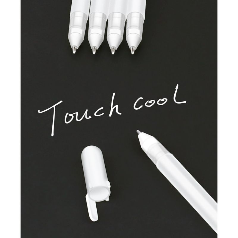 

Pulpen Touch Cool Tinta Putih White Art Craft Pigment Liner Pen Pena -