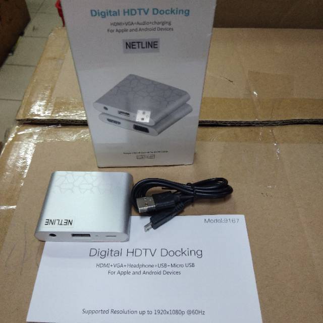 Digital HDMI Docking HDMI+VGA with Audio