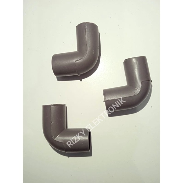 Keni Elbow 5/8 Abu Knee 17mm Sambungan Pipa Listrik PVC