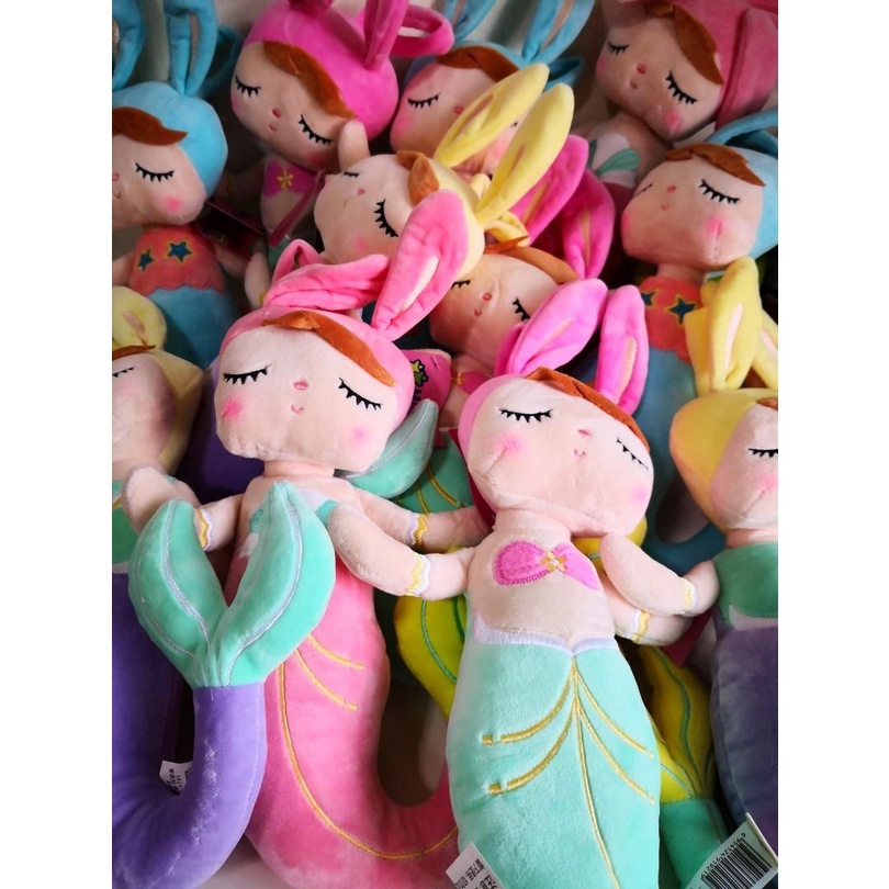 Boneka mermaid Queen / Boneka Putri Duyung Meto 30 cm LED Boneka Anak Perempuan Dapat Menyala New Arrival