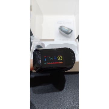 Oxymeter Pulse Fingertip A2 / Oximeter pengukur kadar Oksigen Darah Detak Jantung