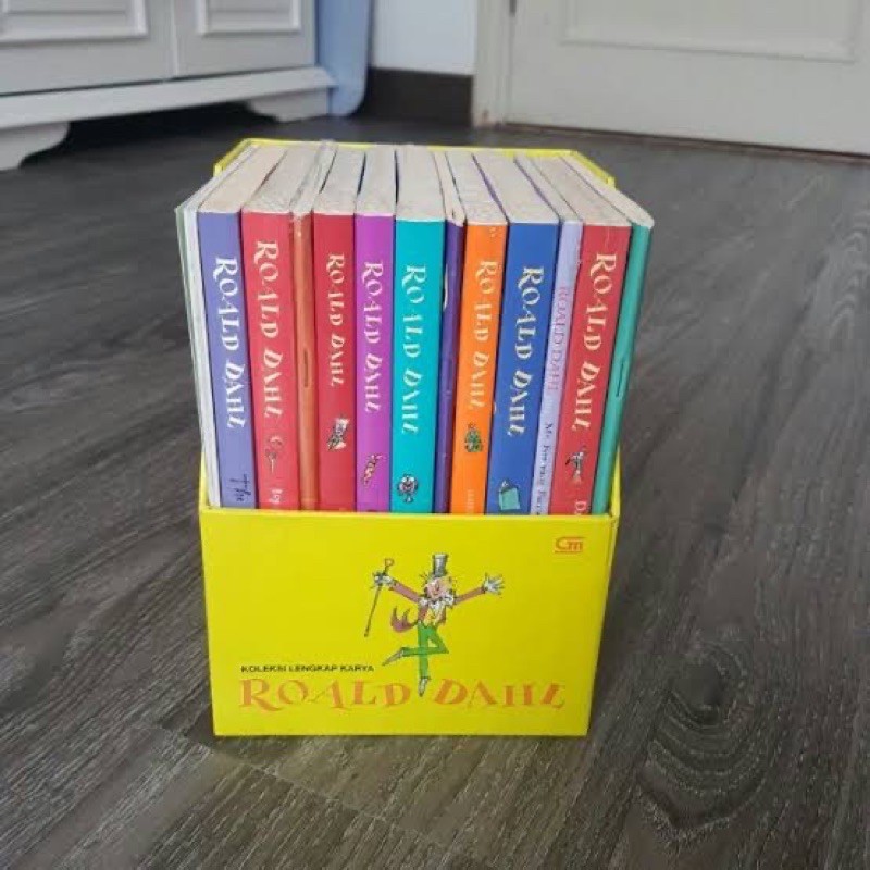 Novel Terjemahan Preloved Koleksi Lengkap Karya Roald Dahl Box Set