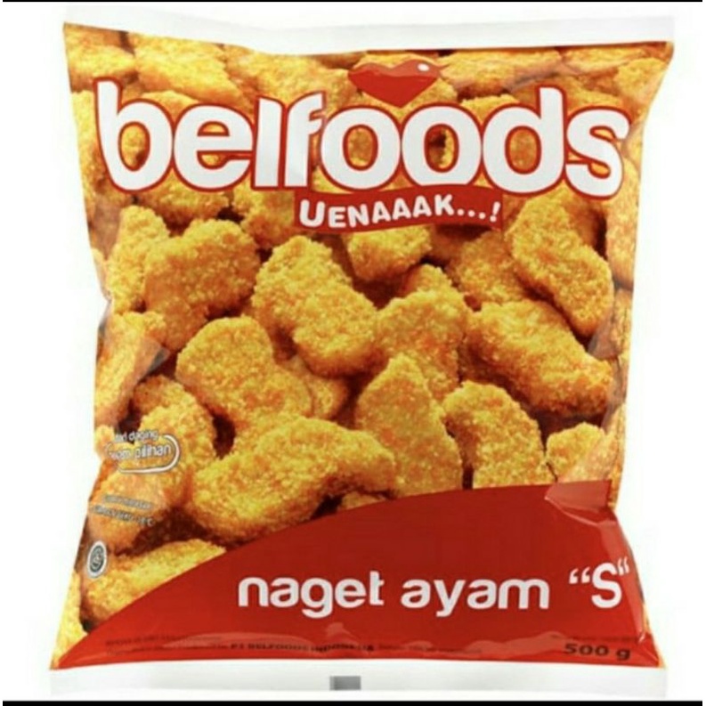 

Belfoods uenak nugget ayam s 500gr
