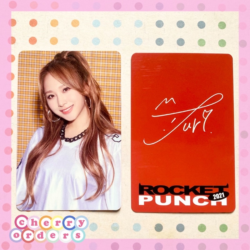 Rocket Punch Juri Photocard Set : 2021 Season's Greetings