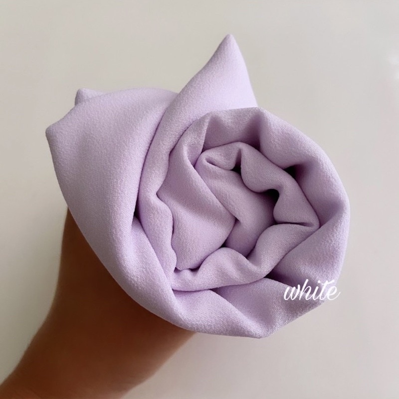 PART 2 bergo khimar baiti zahrah hijab instan khimar diamond jilbab anti tembem-White