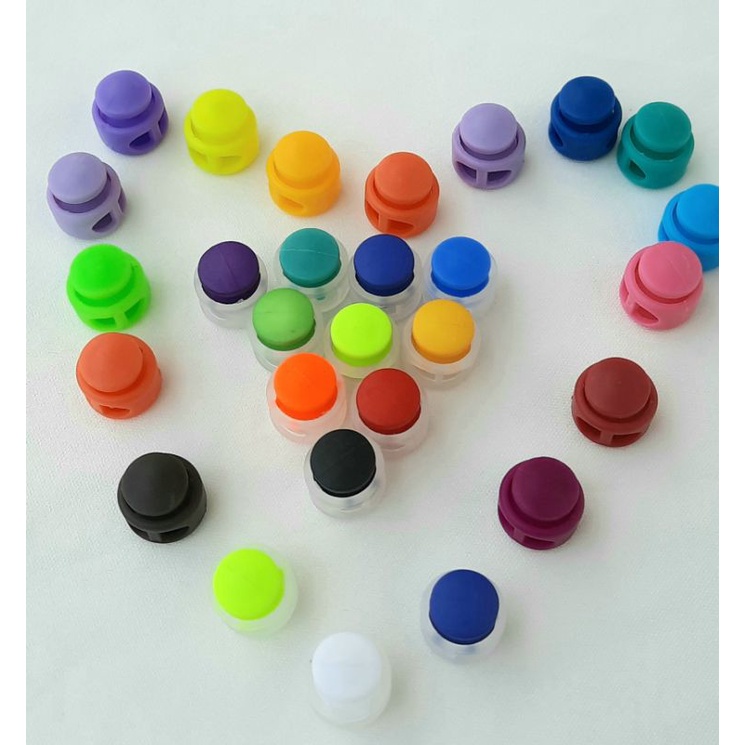 Stopper Klakson Transparan Doff 2 Lubang Warna 1pcs / Stoper Klakson Dove-2