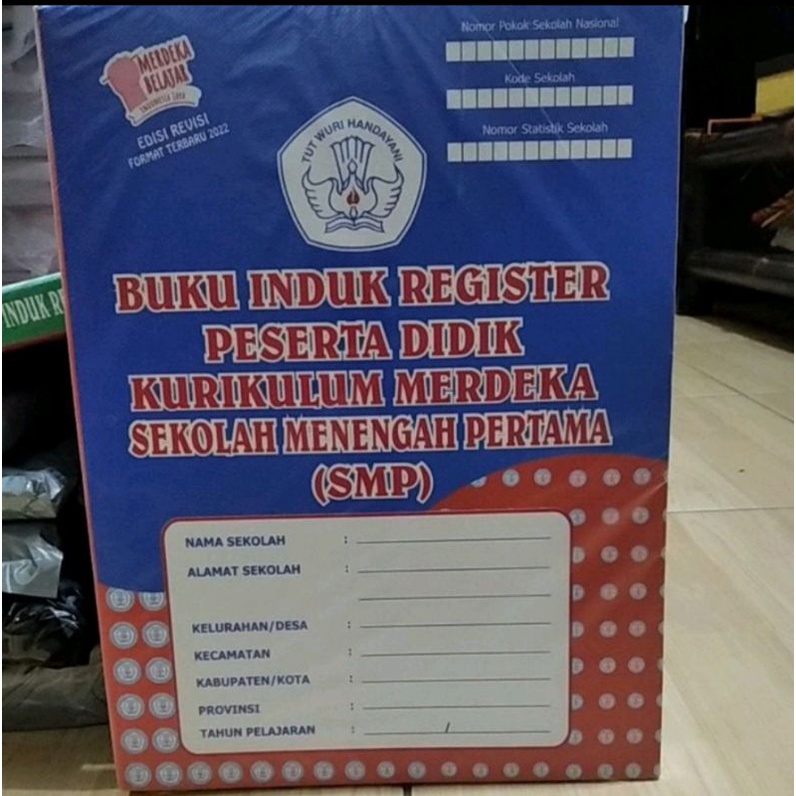 

Buku induk SMP kurikulum merdeka