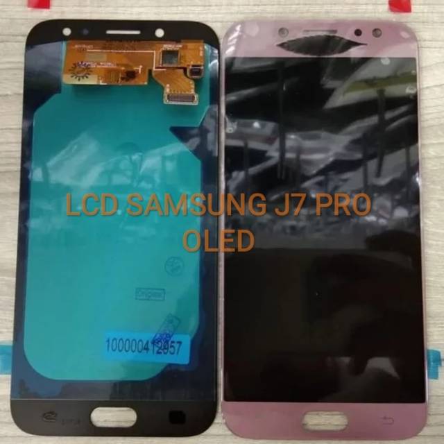 LCD TOUCHSCREEN SAMSUNG OLED GALAXY J7 PRO J730 PINK ROSE GOLD