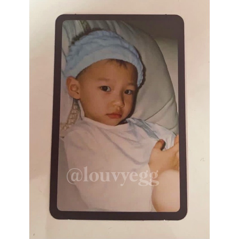 (for trade) photocard childhood hyunjin