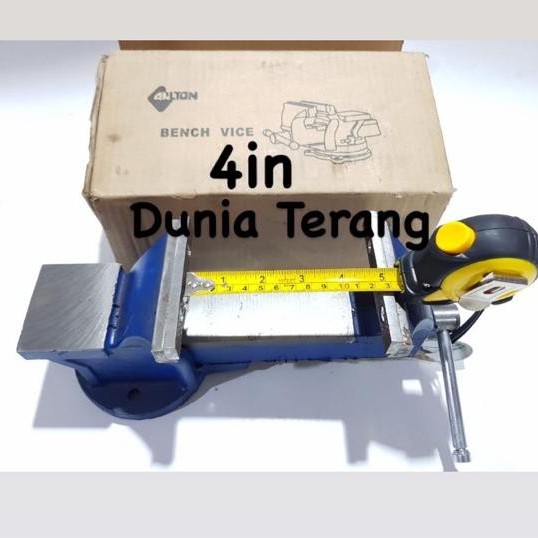 Catok Paron 4'' CARLTON - Catok Ragum 4inch Besi - Tanggum - Amyung - Bench Vice