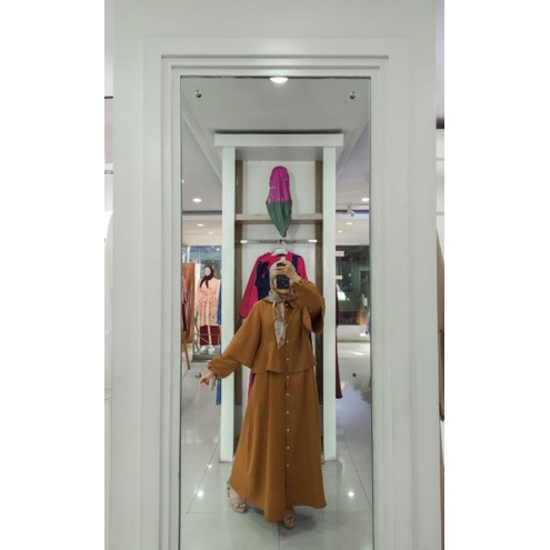 (NEW) Fiana Dress Delia Hijab