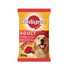 PEDIGREE BEEF VEGE ADULT 20KG / KHUSUS INSTANT / DOG FOOD