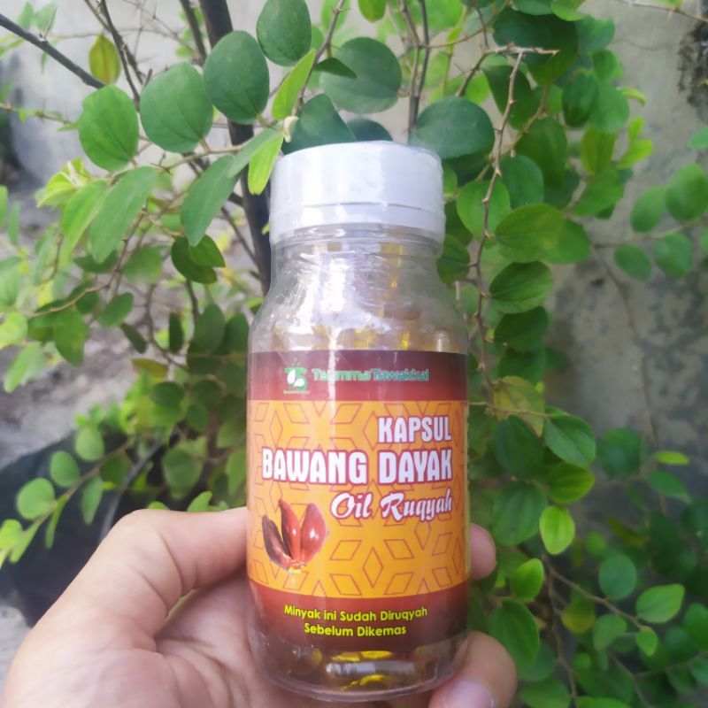 KAPSUL MINYAK BAWANG DAYAK ASLI