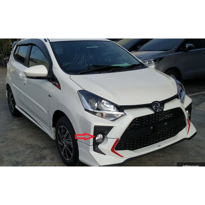 Cover Garnish FOGLAMP Bemper Bumper Depan RH / KANAN ORIGINAL AGYA 2020-2021