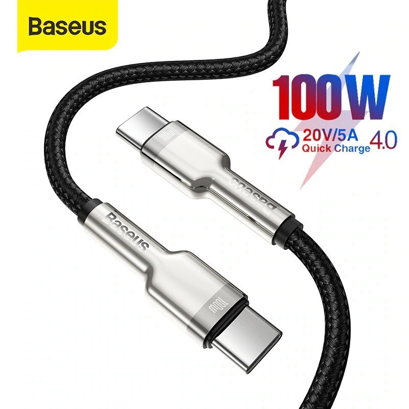 Kabel Charger Fast Charging Baseus Data Cable Type C to Type C 100W