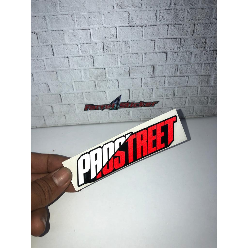 Stiker NFS sticker PROSTREET 12 CM