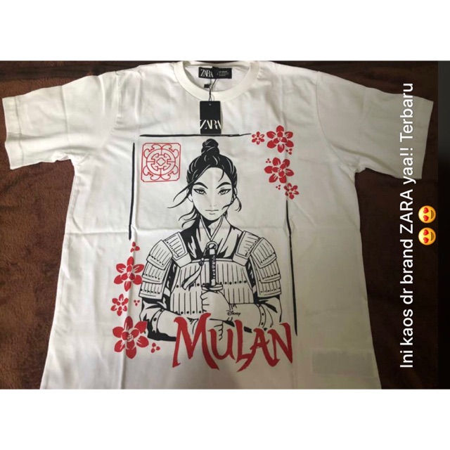T- shirt MULAN BY ZARA