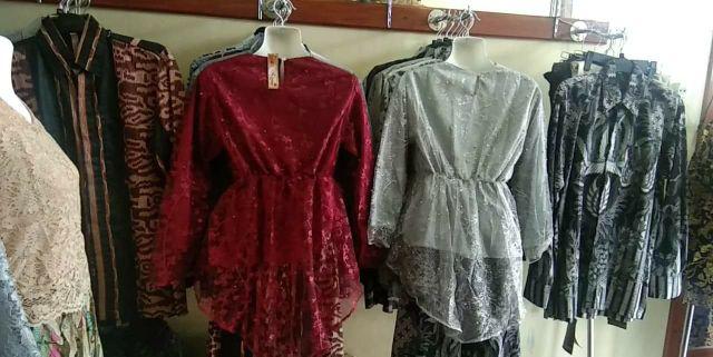Ready 6 Warna !!! Batik Couple Annabel Pinguin #2 Balencia Luric Balencia Lurik Brukat Tille Mutiara
