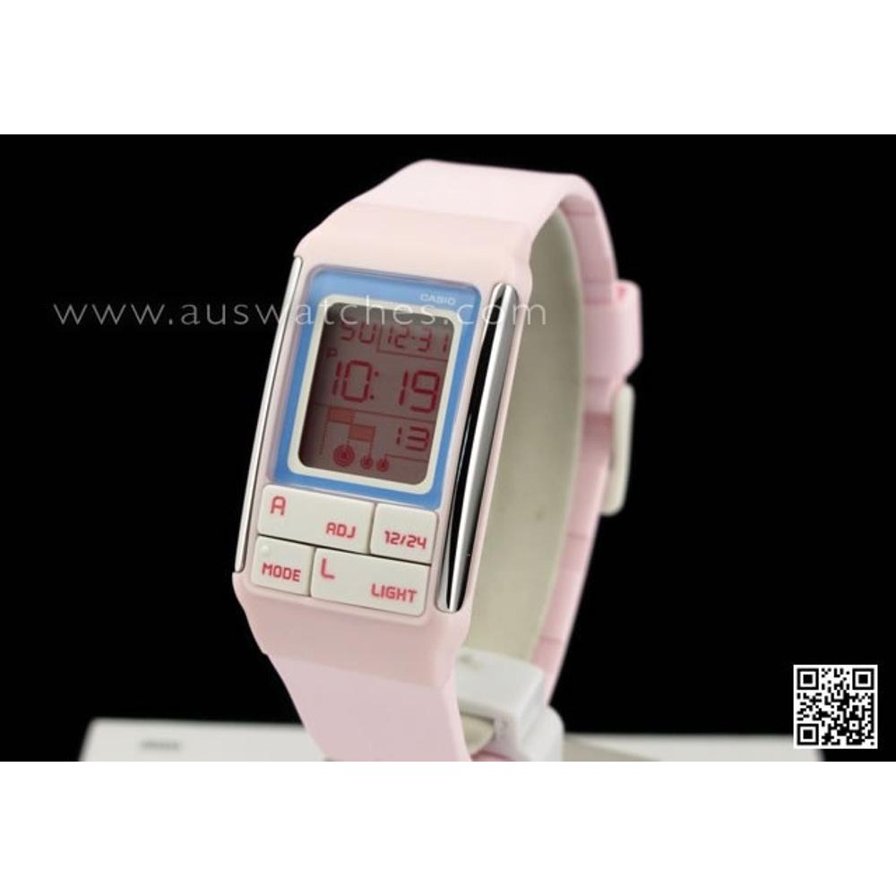Jam Tangan Casio Poptone Original Wanita LDF 51 4A