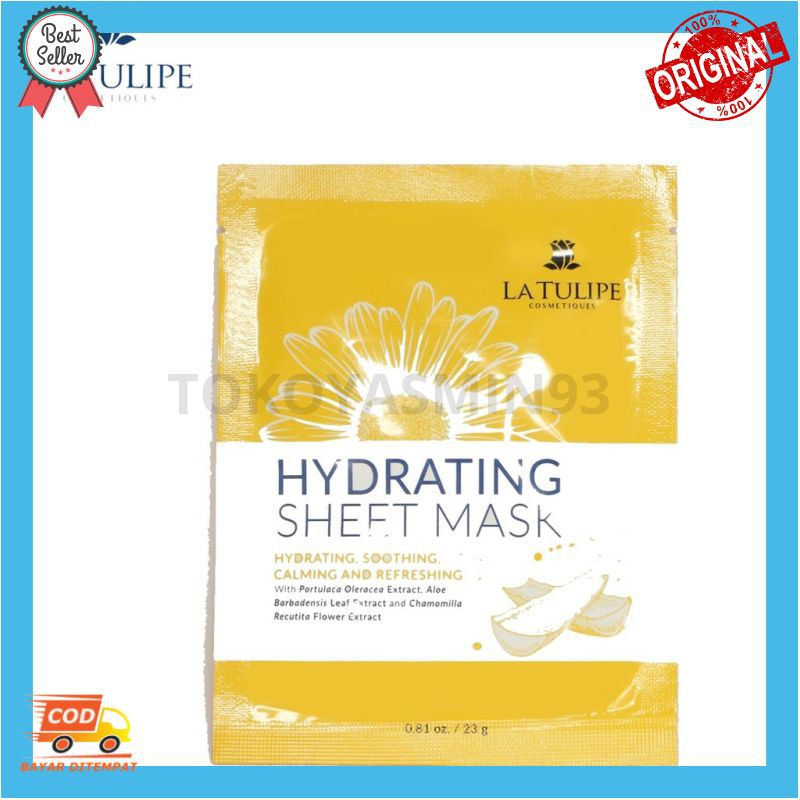 La Tulipe Hydrating Sheet Mask Murah