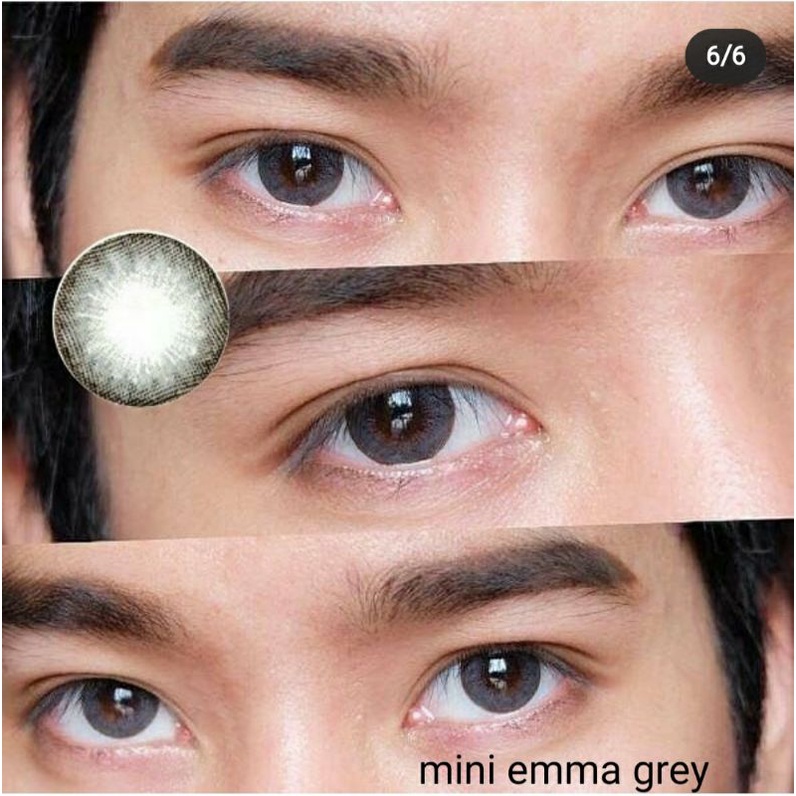 SOFTLENS DREAMCOLOR MINI EMMA (dia.14mm) BROWN/GREY.NORMAL/MINUS.
