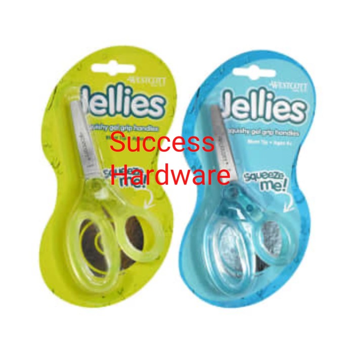 

WESTCOTT GUNTING UNTUK ANAK SCISSOR KIDS JELLIES BLUNT 12.3CM ASST