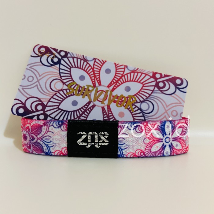 ZOX Survivor Wristband Bracelet Strap Gelang