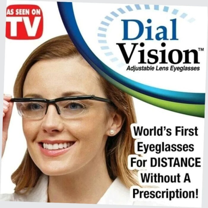 Alat Terapi Kesehatan Kaca mata Dial vision fokus untuk baca ASLI