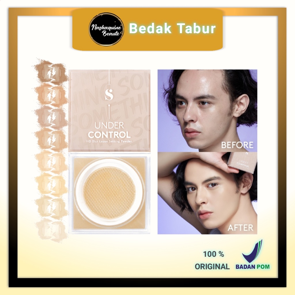 SOMETHINC Under Control HD Blur Loose Powder | Bedak Tabur