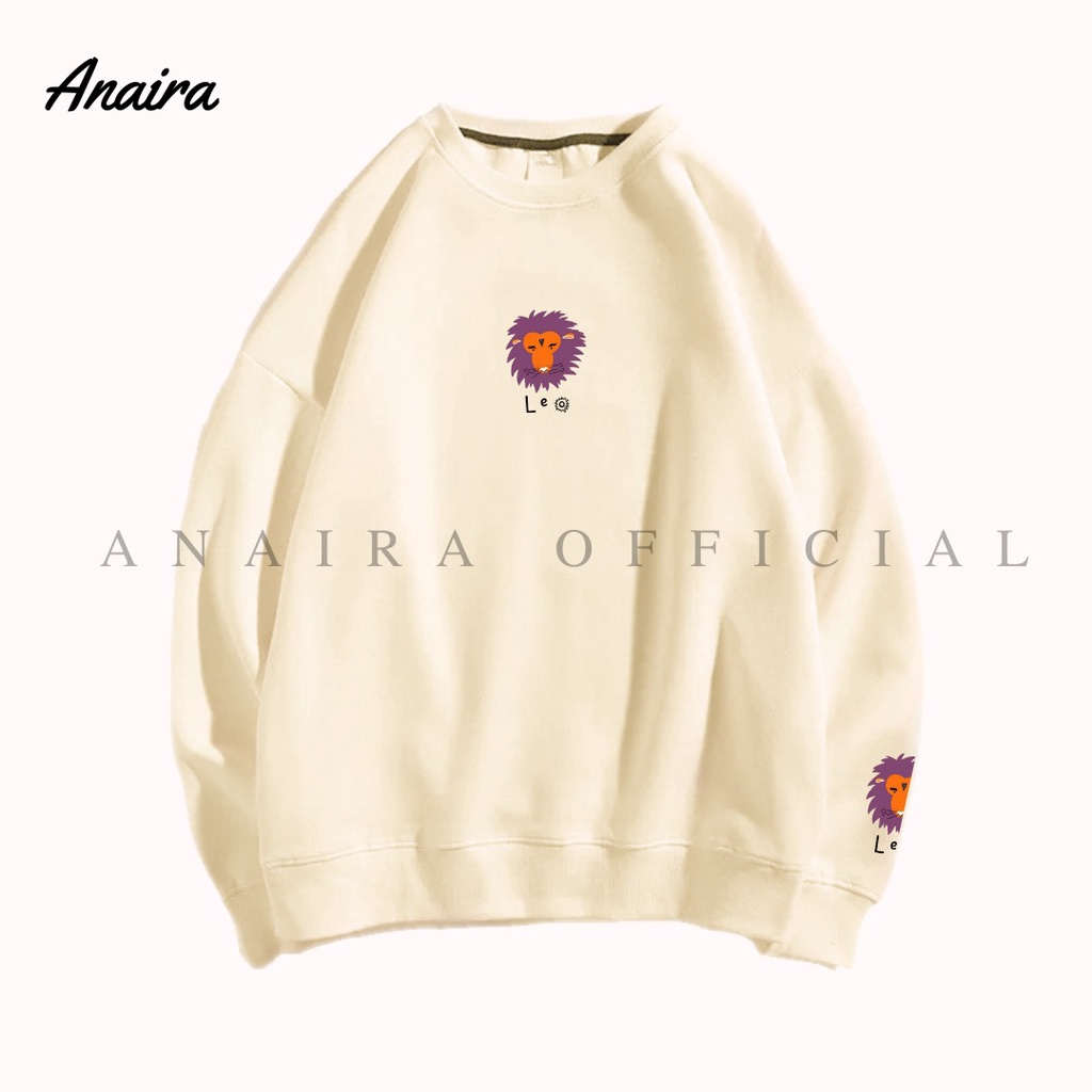 LEO SWEATER CREWNECK WANITA ANAIRAOFFICIAL