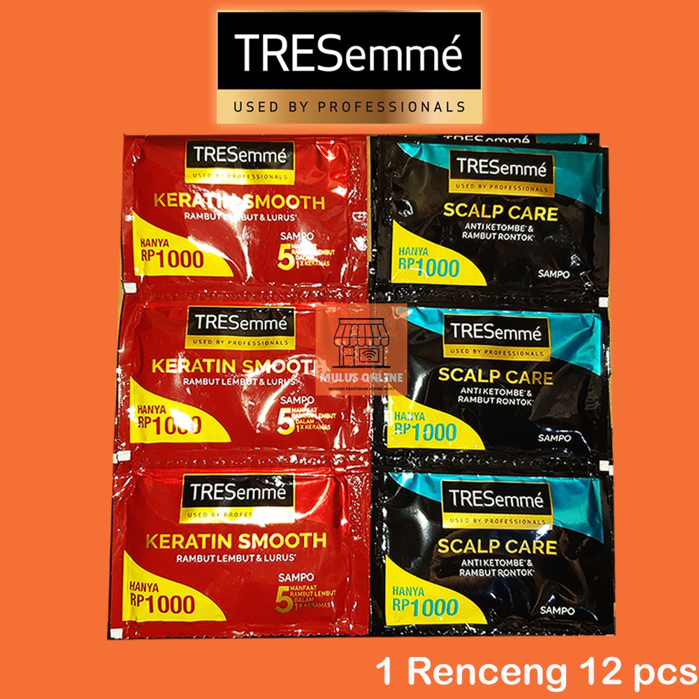 Tresseme / Tresme Shampo Sachet Rencengan (1 Renceng 12 Pcs)