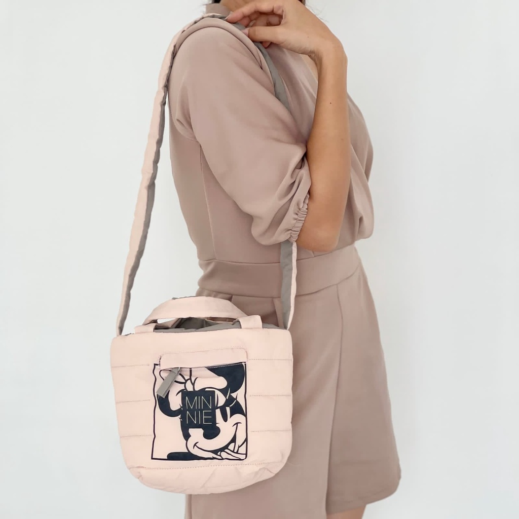 TAS WANITA ZB-3526 TWO COLOR BAG MICKEY