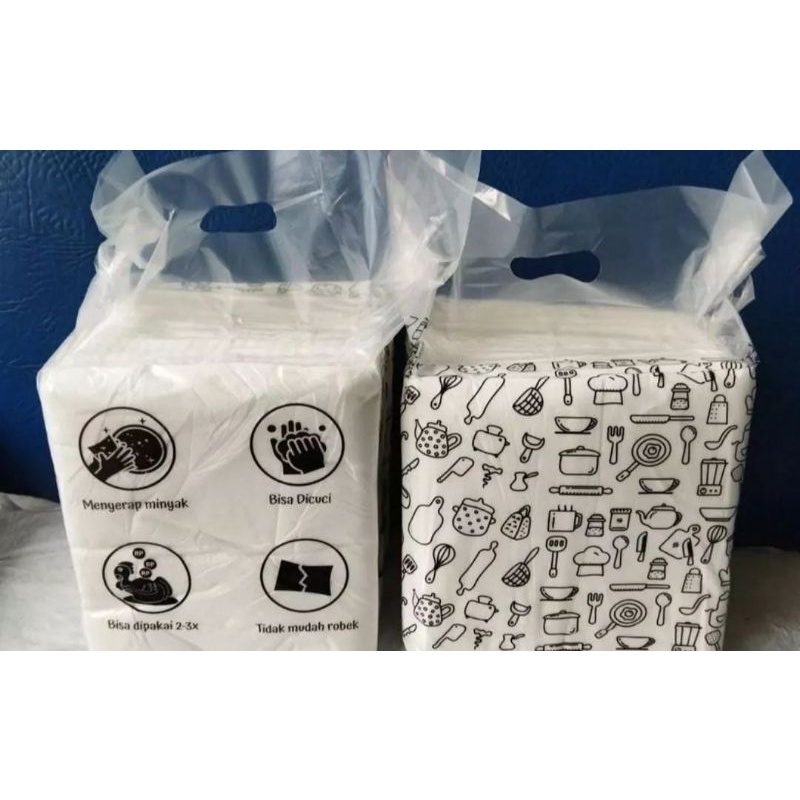 Tissue dapur serbaguna 1kg| Tissue Pulpies 1000sheet tissue wajah halus putih