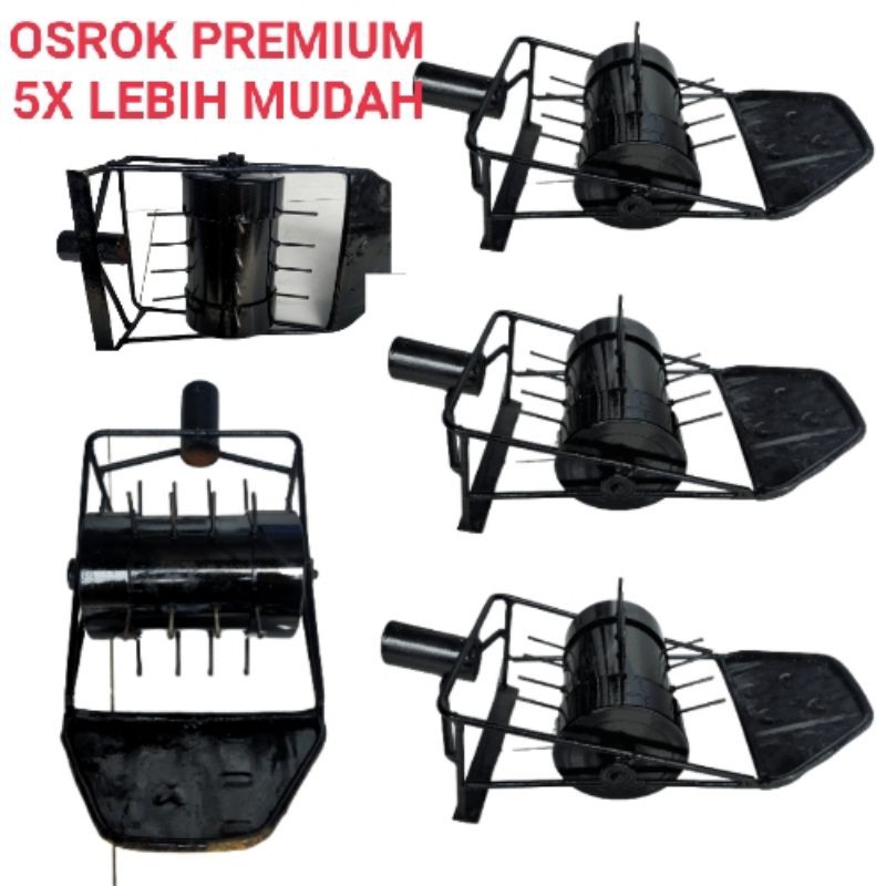 OSROK GARUK PADI/ALAT PEMBERSIH RUMPUT SAWAH PORTABLE RINGAN MUDAH DI BAWA2