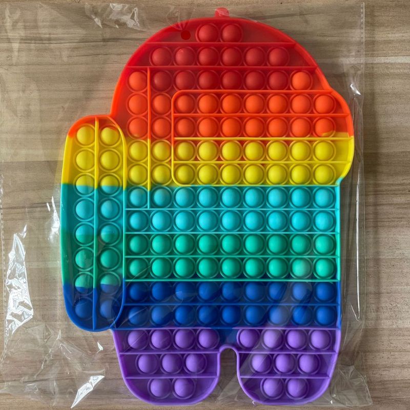 Pop it jumbo murah Rainbow Among us