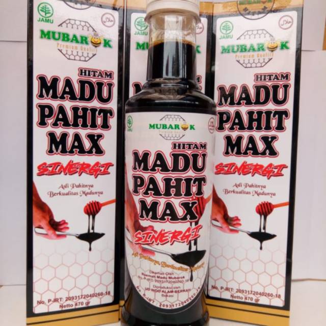 

Madu hitam pahit + propolis
