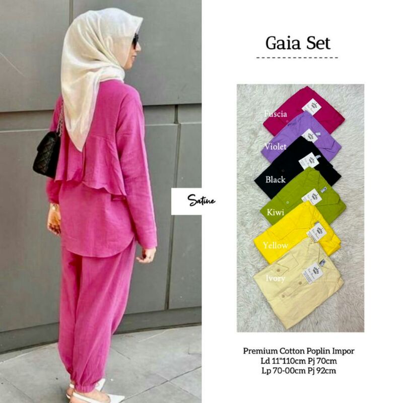 GAISA SET BY SATINE