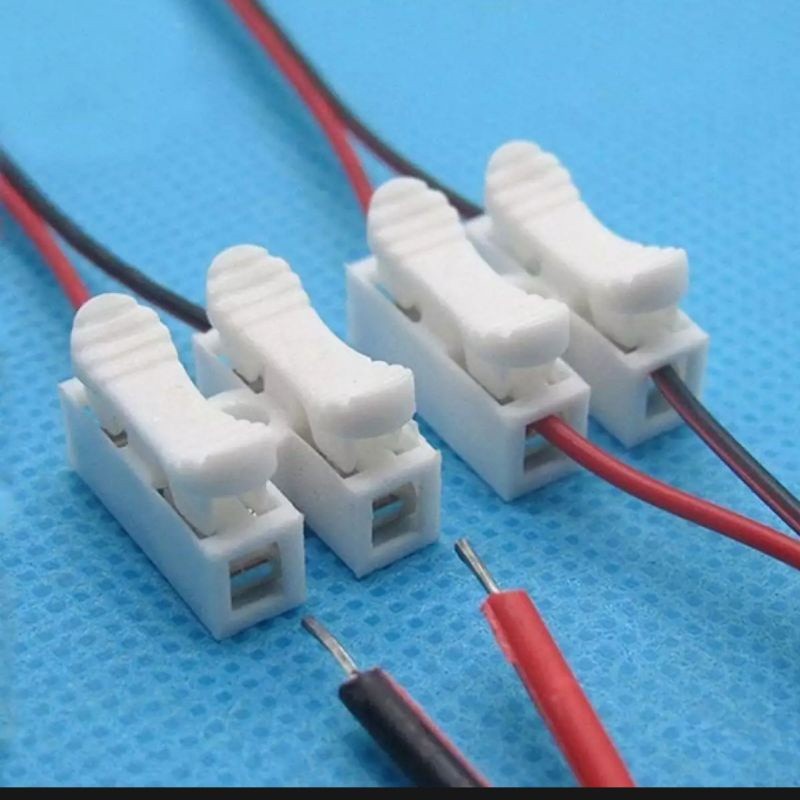 Terminal Listrik Kabel Stop Kontak Quick Connect Sambungan Terminal Listrik Jepit 2 Wire 3 Wire Konektor