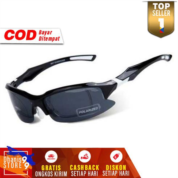 Kacamata Sepeda Polarized Sunglasses Bike Murah Kaca Mata Anti Silau Sinar Matahari Kcamata Speda