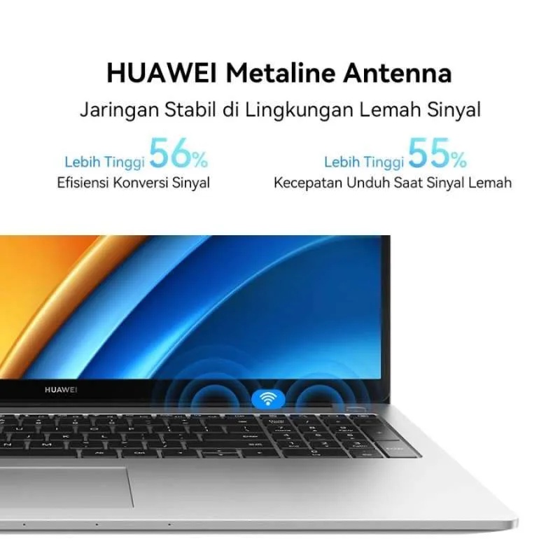 HAUWEI MATEBOOK D16 RAM 16/512 GB CORE i5 GARANSI RESMI TERMURAH