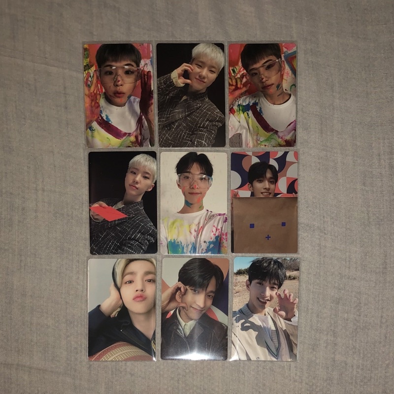 pc photocard attacca carat ver face the sun scoups hoshi dk cemong dk weverse seventeen