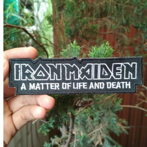patch bordir iron maiden