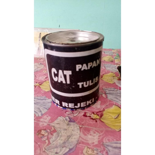 

Cat Minyak Papan Tulis 1 Kg / Cat Papan Tulis Hitam BlackBoard / Chalkboard 1kg HITAM