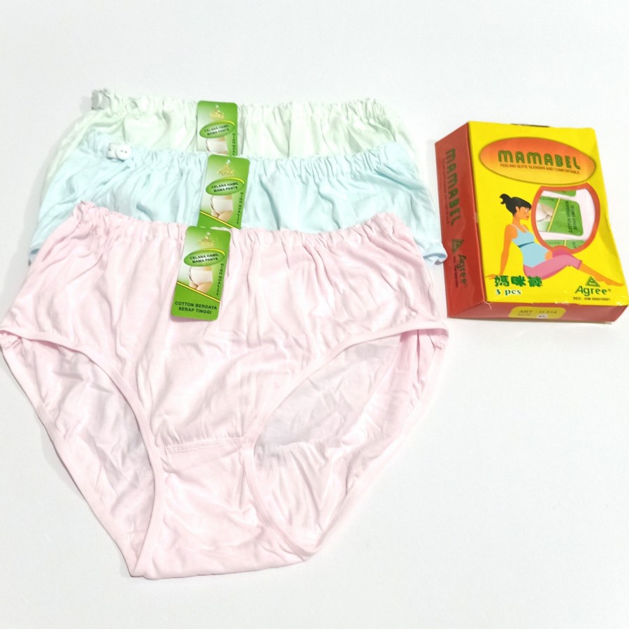 3Pcs Celana Dalam Ibu Hamil MAMABEL CD Maternity Pakaian Dalam