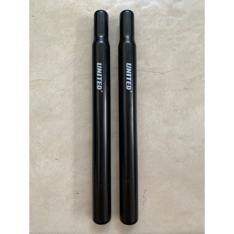 TERMURAH!!! Seatpost Sepeda Diameter 27.2mm / UNITED Hitam / Realpict