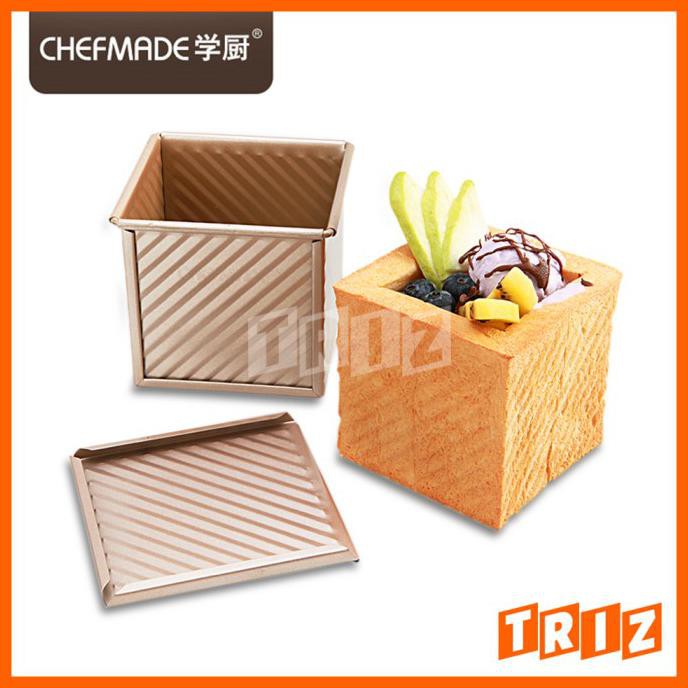 

Chefmade Loaf Pan Box Loyang Roti Tawar Kotak Dengan Tutup Wk9318 Promo Hari Ini