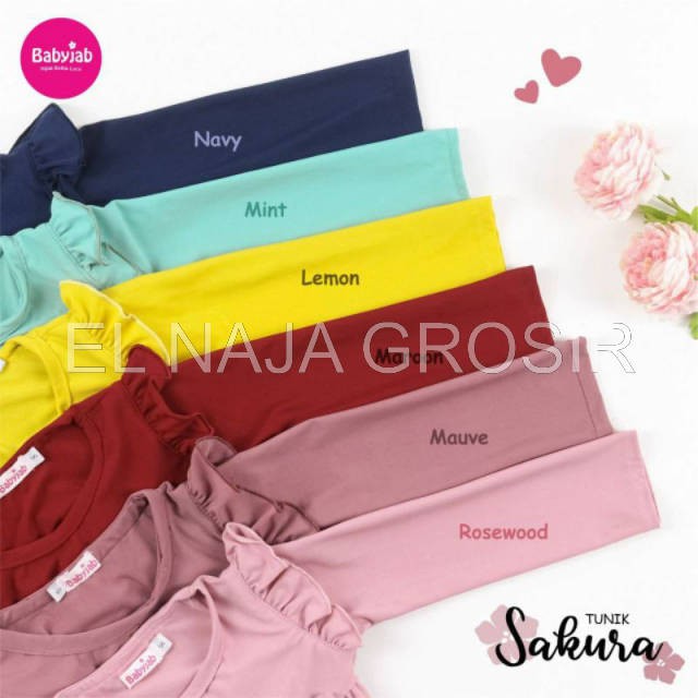 Tunik sakura by babyjab